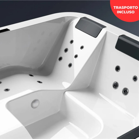 Minipiscina Breeze 190 190x190 idromassaggio Treesse