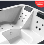 Minipiscina Breeze 190 190x190 idromassaggio Treesse