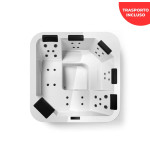 Minipiscina Breeze 190 190x190 idromassaggio Treesse