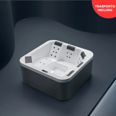 Minipiscina Breeze 210 210x210 idromassaggio Treesse Pool
