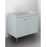 Mobile Cucina Sottolavello Bianco 80 cm 2 Ante