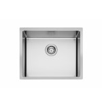 Lavello Cucina Monovasca 54 x 44 cm con Tripla Installazione Filotop e Incasso