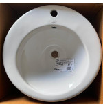 Lavabo Ideal Standard Tonda T0883 – Incasso Ceramica 50,4×51 cm