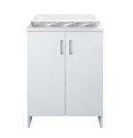 Negrari Lavatoio 7002AK nobilitato bianco 60×50×85 cm