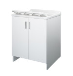 Negrari Lavatoio 7002AK nobilitato bianco 60×50×85 cm