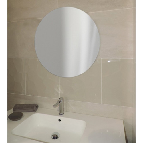 Specchio Rotondo Filo Lucido 65 cm Made in Italy