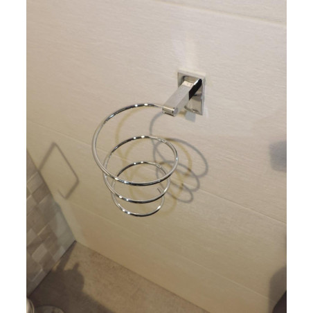 Porta phon Gedy art. 5056 acciaio inox cromall