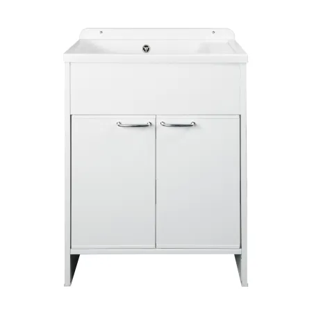 Lavatoio Pancrazio Mobile Salvaspazio PVC Bianco 55×34 cm – 5005PKC