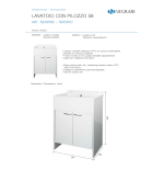 Lavatoio Negrari 5005PKC Pancrazio 55×34 cm PVC