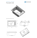 Lavatoio Negrari 5005PKCR Pancrazio 55×34 cm PVC