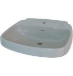 Pozzi Ginori Square Lavabo Semincasso Grigio mondrian 64x54 Art. 19103