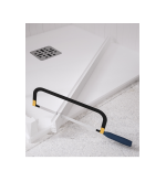 Box doccia angolare scorrevole 70-65 x 100-95 cm con profili PVC