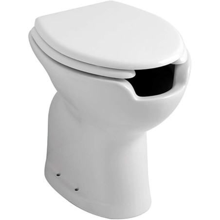Vaso WC Disabili Anziani H48,5 Apertura Frontale IVA 4%