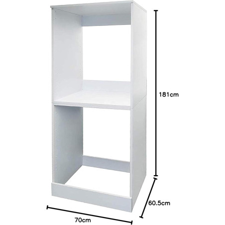 Mobile Coprilavatrice E Asciugatrice 181x70x60,5