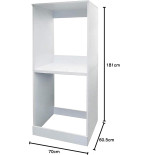 Mobile Coprilavatrice E Asciugatrice 181x70x60,5