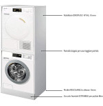 Mobile Coprilavatrice E Asciugatrice 181x70x60,5