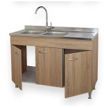 Sottolavello Rovere 120 Cm Per Lavello Inox