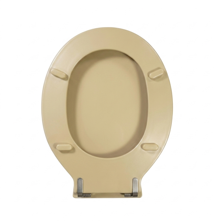 Sedile Copriwater Versailles Astra champagne in Poliestere con difetto