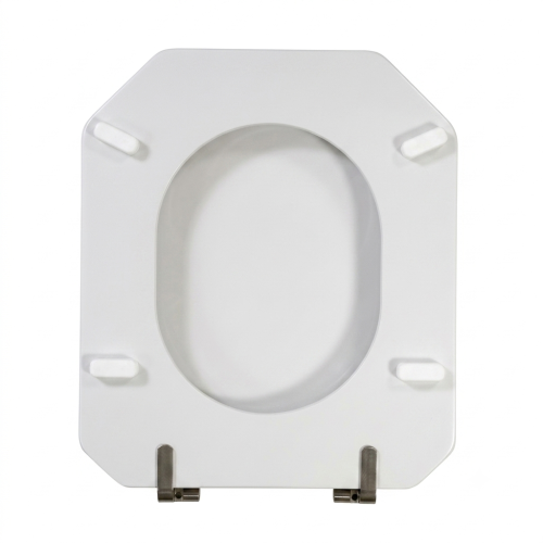 Sedile Copriwater Cesame Deco' color Bianco in Poliestere