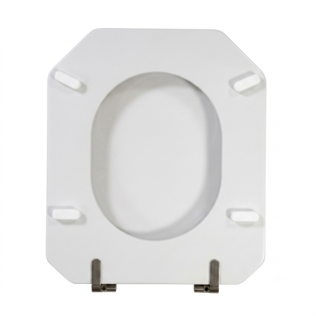 Sedile Copriwater Cesame Deco' color Bianco in Poliestere