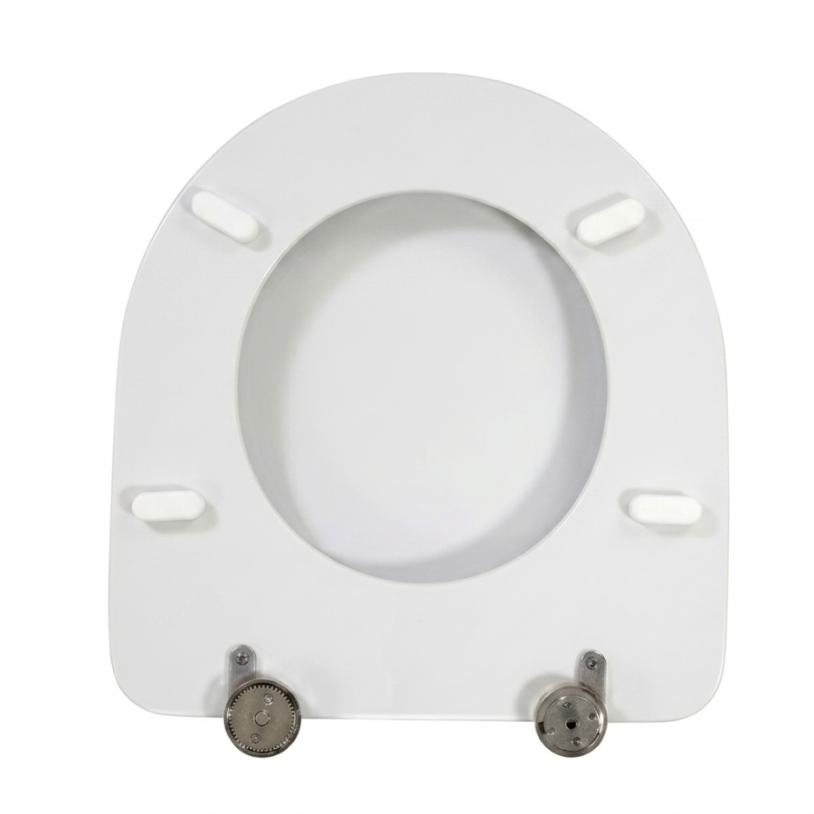 Sedile Copriwater Cesame Novecento color Bianco in Poliestere