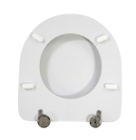 Sedile Copriwater Cesame Novecento color Bianco in Poliestere