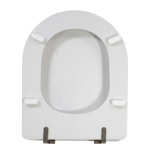 Sedile Copriwater Dolomite Clodia color Bianco in Poliestere