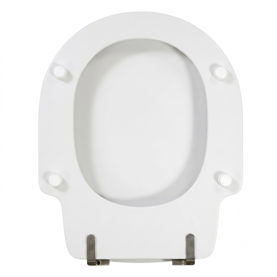 Sedile Copriwater GSI Cadore color Bianco in Poliestere