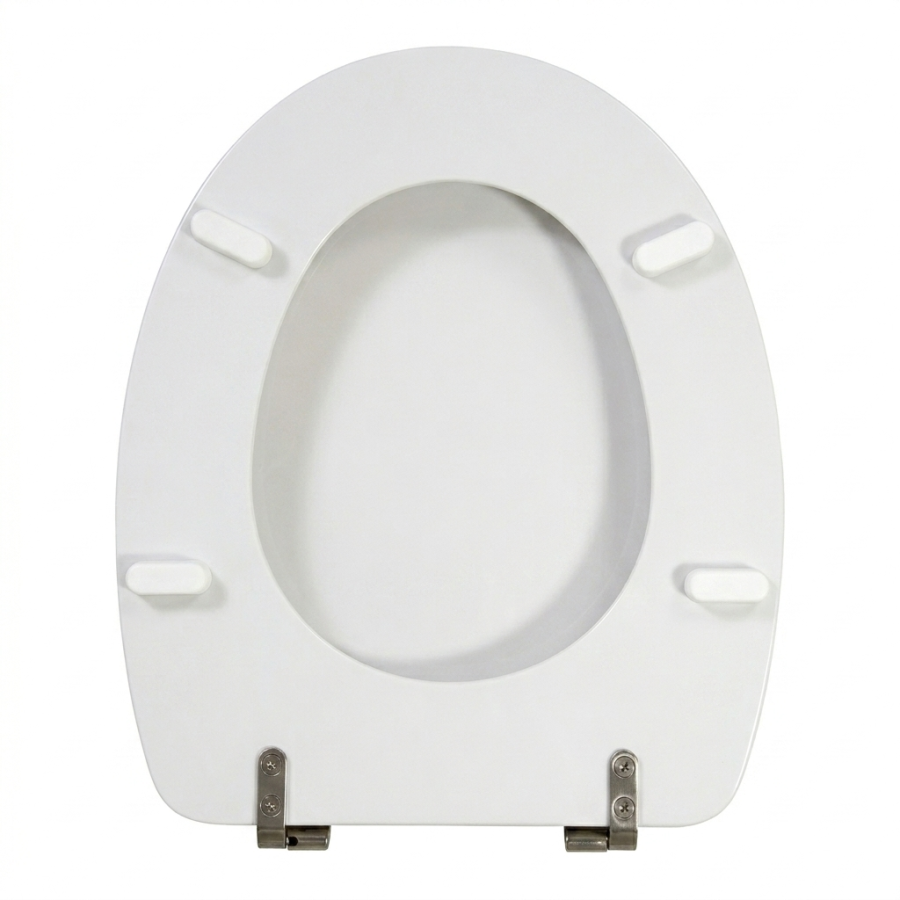 Sedile Copriwater Idel standard Tulip color Bianco in Poliestere