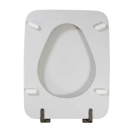 Sedile Copriwater Idel standard Diagonal color Bianco Eur in Poliestere
