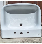 Lavabo Semincasso Conca Ideal Standard Bianco 64x54 cm 3 fori