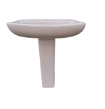 Lavabo Soprapiano Da Incasso In Ceramica Cm 63,5 X 53,5 Con difetto
