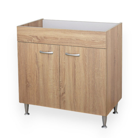 Sottolavello Rovere 100 cm per inox senza lavello