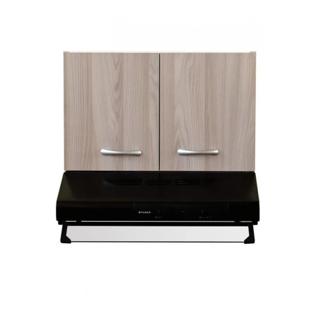 Pensile Cucina 90 cm 2 Ante Color Rovere (motore cappa escluso)