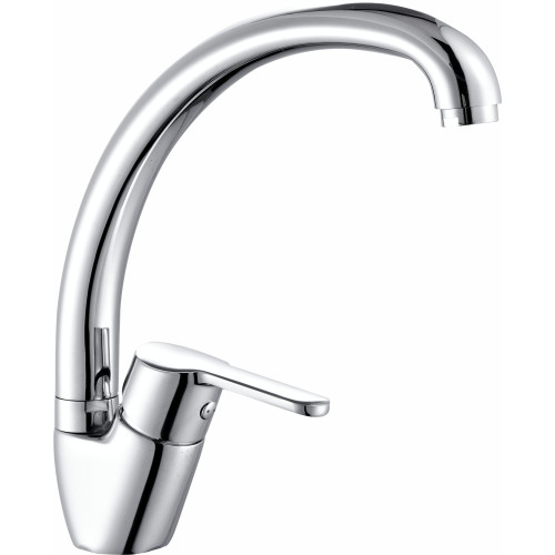 Rubinetto Miscelatore Cucina Lavello Cromo Canna Jota