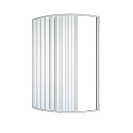 Box Doccia Semicircolare su Misura 66x88 Soffietto