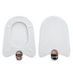 Sedile Copriwater Diagonal Idea Standar color Biano in Poliestere