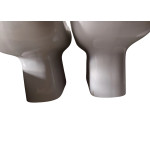 Vaso scarico a pavimento + bidet 3 fori Conca Ideal Standard