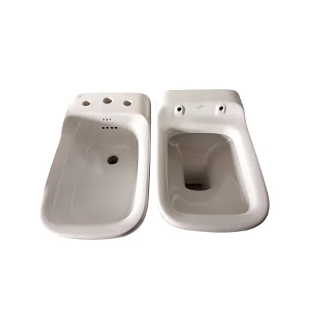 Vaso scarico a pavimento + bidet 3 fori Conca Ideal Standard