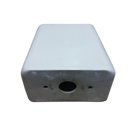 Sanitari bagno cassetta monoblocco Opi Incea, bianco in porcellana