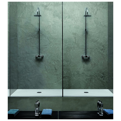 Piatto doccia 70x100 rettangolare in ceramica bianca Uniko Azzurra