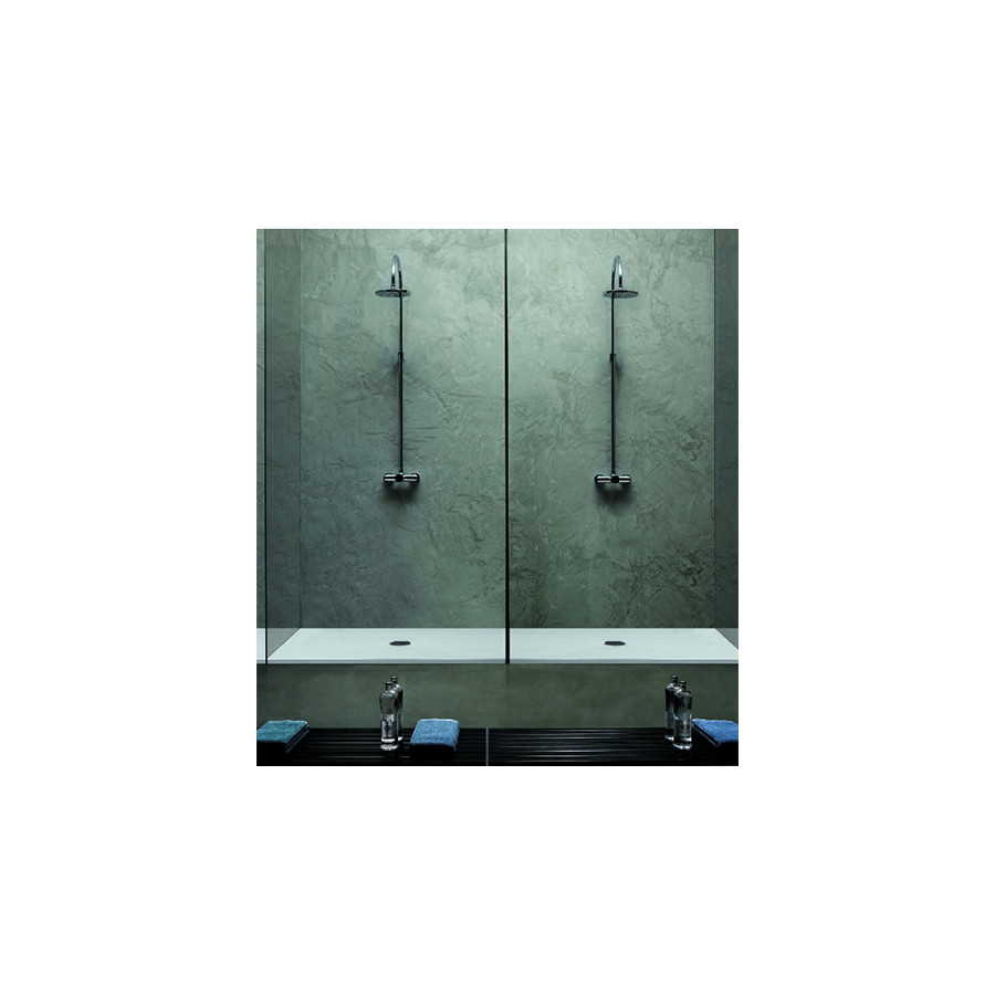 Piatto doccia 70x100 rettangolare in ceramica bianca Uniko Azzurra