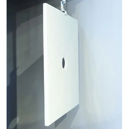 Piatto doccia 70x100 rettangolare in ceramica bianca Uniko Azzurra