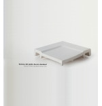Piatto doccia 70x120 rettangolare in ceramica bianca Uniko Azzurra