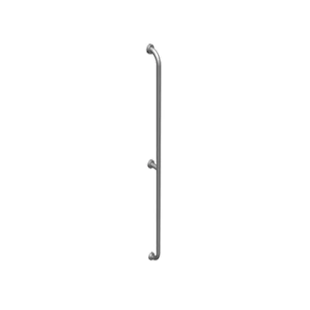 Maniglione verticale per disabili a muro cm.160 bianco