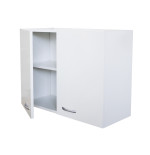 Mobile pensile per cucina bianco lucido cm 120 x 33,6 x H.60