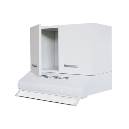 Mobile armadietto pensile 60 per cappa (non compresa) con 2 ante