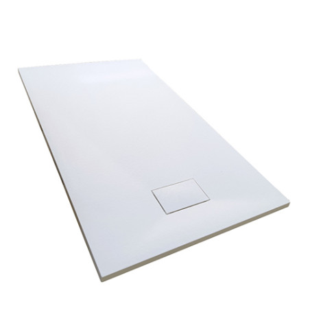 Piatto doccia 80x100 1°scelta rettangolare in resina termoformata effetto pietra