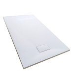 Piatto doccia 80x100 1°scelta rettangolare in resina termoformata effetto pietra