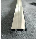 Box doccia ad angolo in cristallo trasparente, misura cm.68/70 x 98/100, cromato